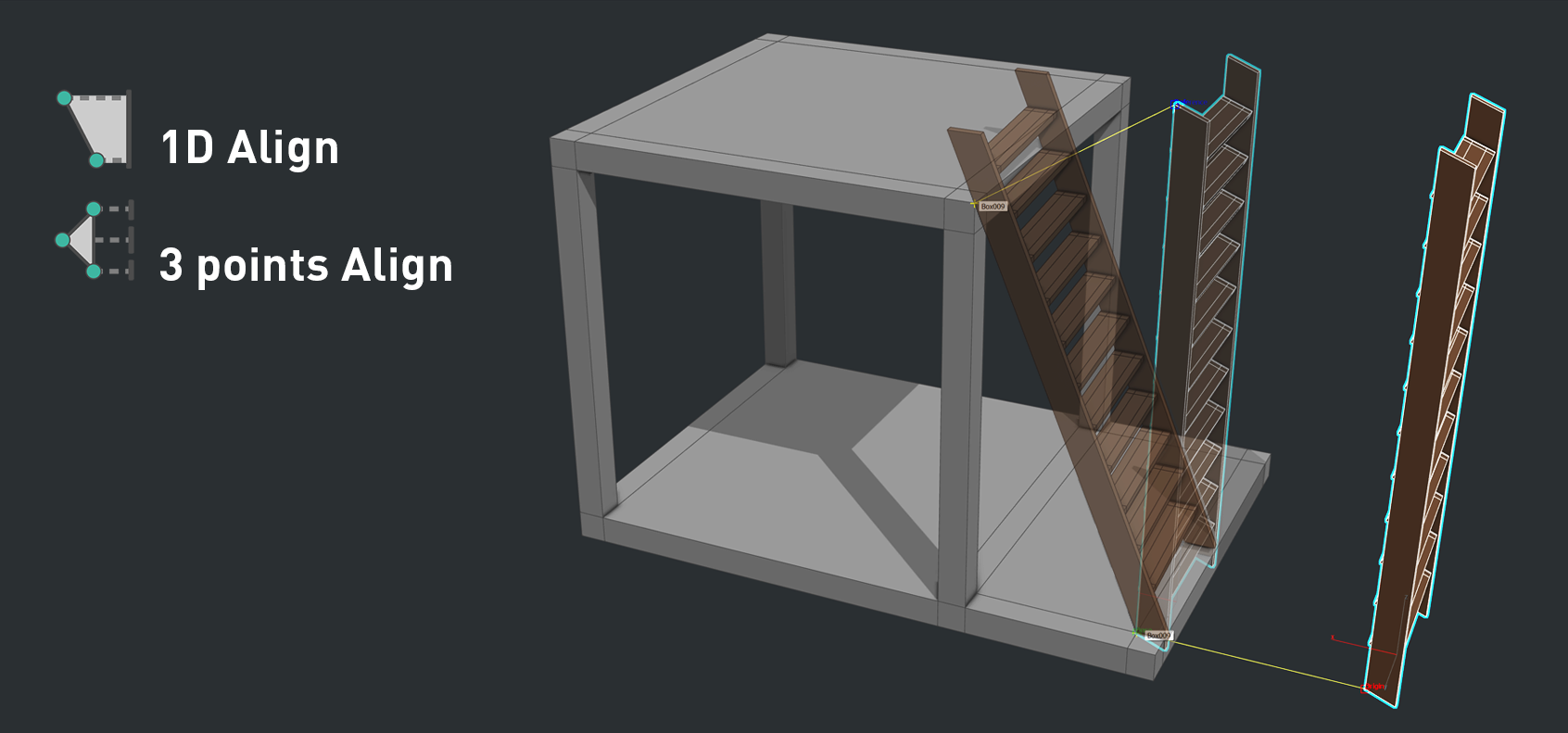 Align tool in DesignToolBox for 3ds Max