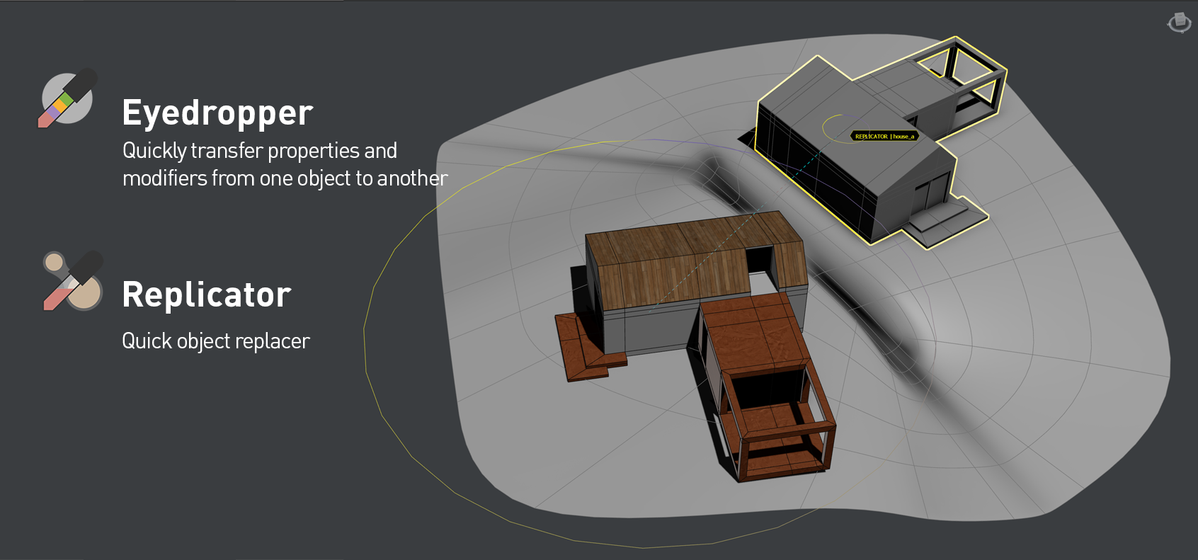 Eyedrop tool in DesignToolBox for 3ds Max